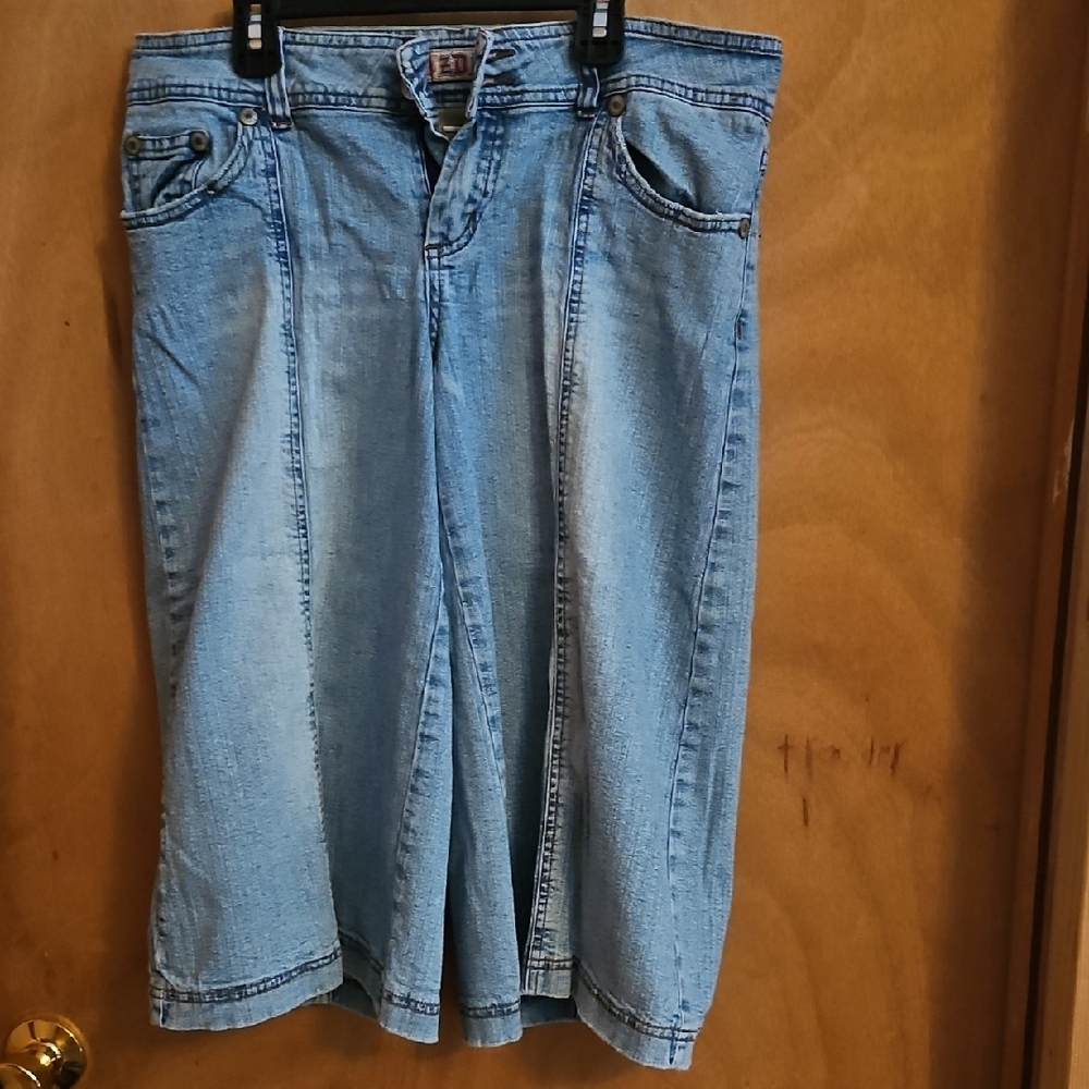 Denim Capris - Picture 1 of 4